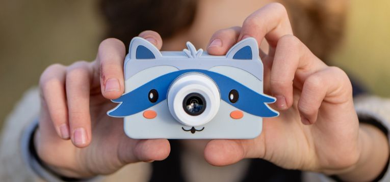 Dětský digitální fotoaparát Zoo Friends Raccoon (1)